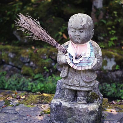 那谷寺の小坊主