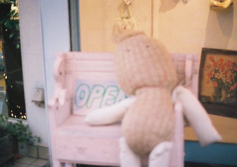 西荻窪散歩で出会った人形🧸