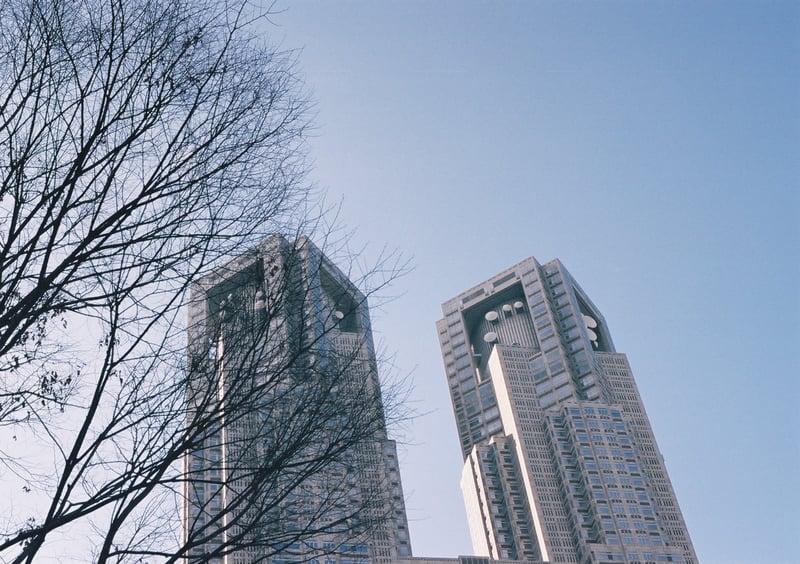 都庁の上の方🏙️