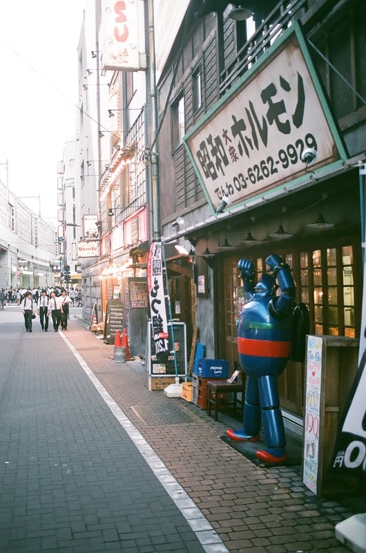 夕暮れ時はフィルムの時間