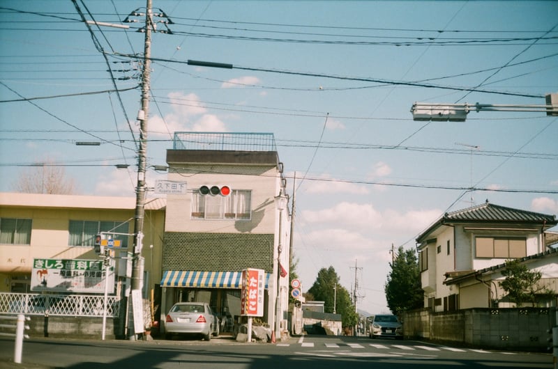 古い街並み、懐かしい香り