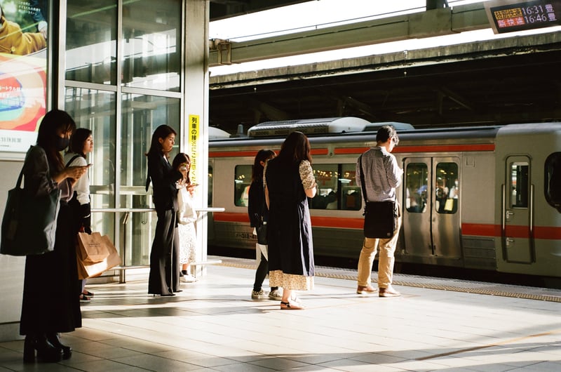 JR名古屋駅にて撮影