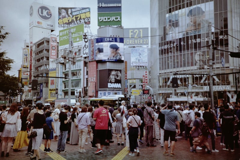 渋谷のごちゃっと感