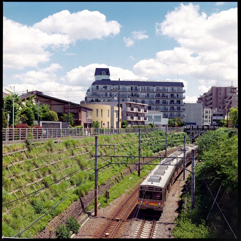 大井町線のこの辺りの雰囲気好きです