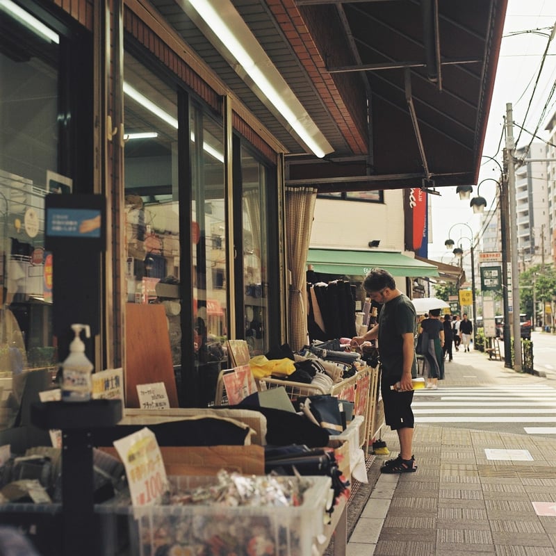 繊維街なんですね。繊維に困ったら日暮里へ。