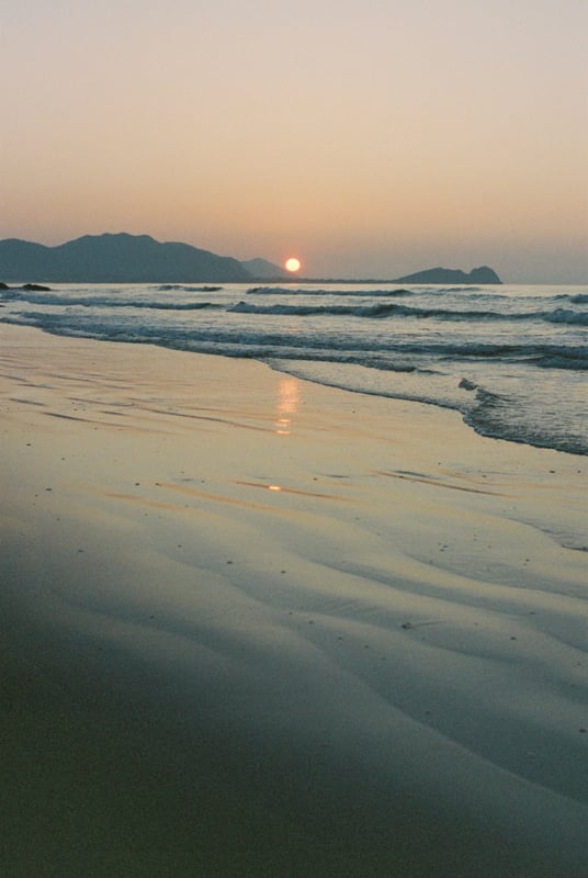 糸島の夕日