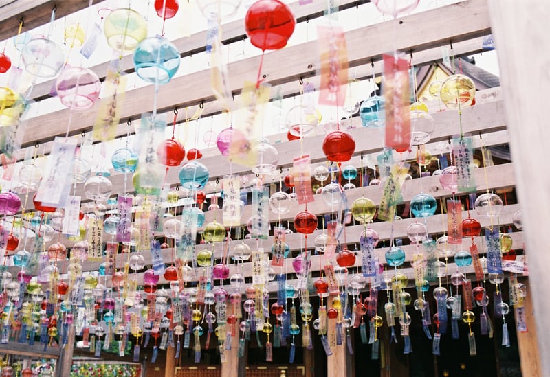 富知六所浅間神社
夏の風物詩🎐