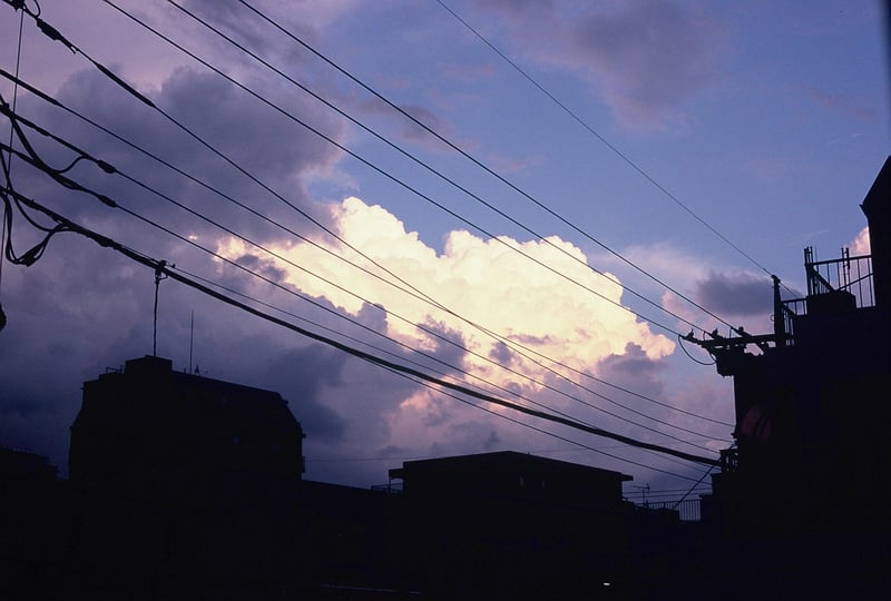 家の窓から見えた雲
雲って見ていて飽きないですよね。