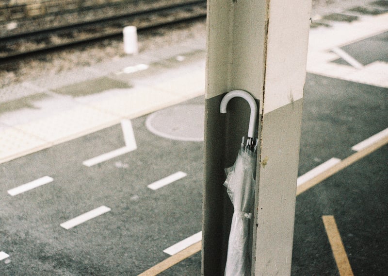 雨の日の傘の忘れ物にはご注意を。

※撮影で使った傘は、撮影者の持ち物です。