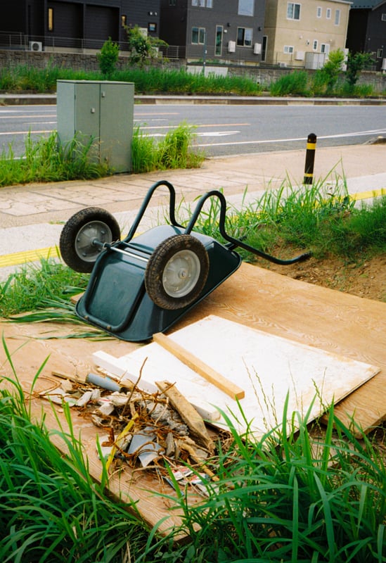  Rollei35を持っての散歩道にて（2024夏）