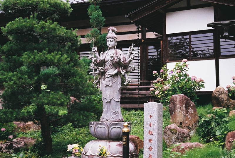 雨引観音にて