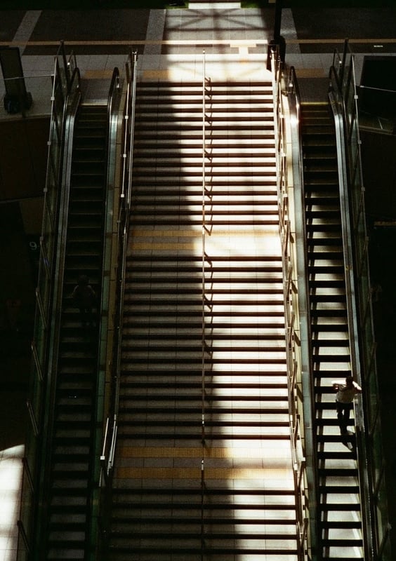 At Osaka station
1st roll of PENTAX17