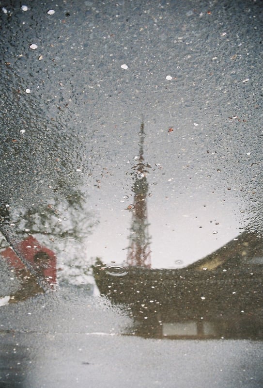 この日のフォトウォークはあいにくの雨。
たまには雨の日もいいなぁと思ったりしたり。