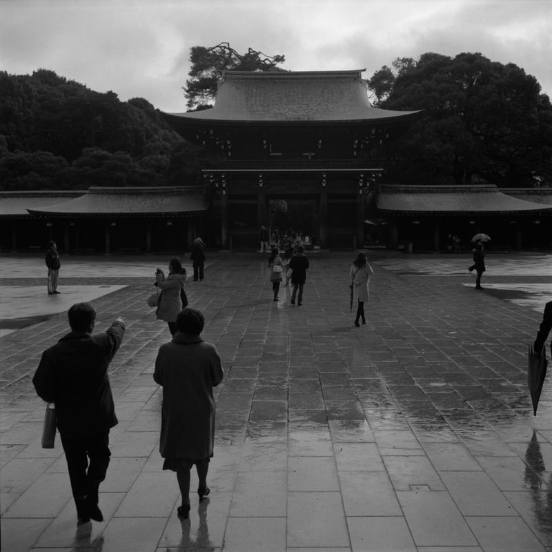 雨が降ってる最中に二眼レフは使いづらい。
雨上がりにいそいそとオートコードを取り出した記憶がある。