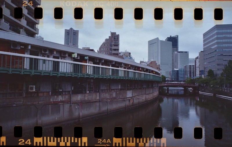 大岡川から