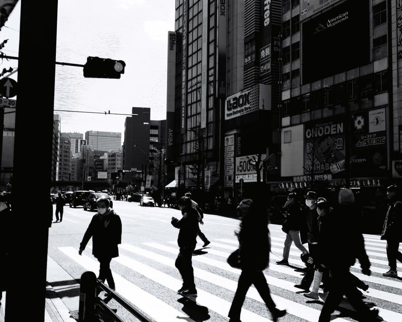 秋葉原のスナップ写真です。
