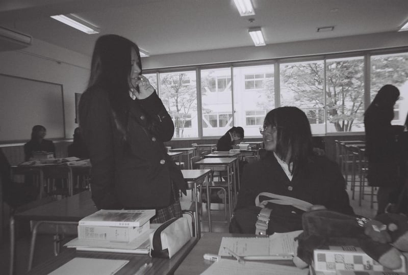 俺らにとって授業より休み時間に
友達と話す事の方が何倍も楽しい！
